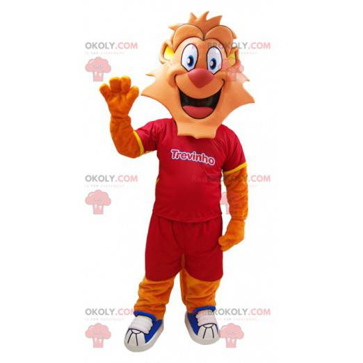 Tiger maskot av merket Trevinho meierijoghurt - Redbrokoly.com