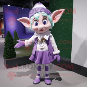 Lavendel Elf mascotte...