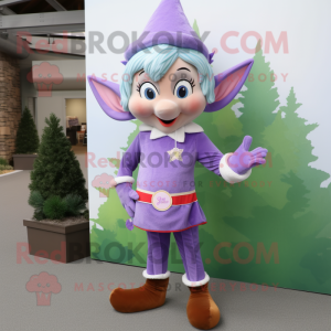 Lavendel Elf mascotte...