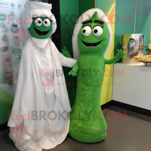 Skoggrønn Falafel maskot...