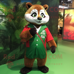 Forest Green Red Panda...