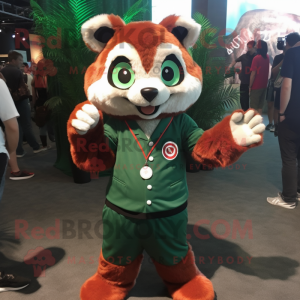 Forest Green Red Panda...