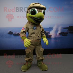 Olive Marine Recon mascotte...