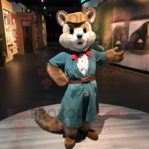  Marten mascotte kostuum...