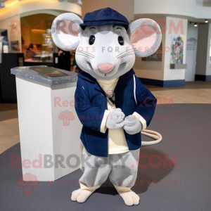 Navy Rat mascotte kostuum...