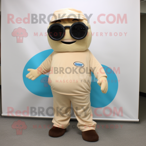 Beige Pho mascotte kostuum...