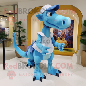 Sky Blue Parasaurolophus...