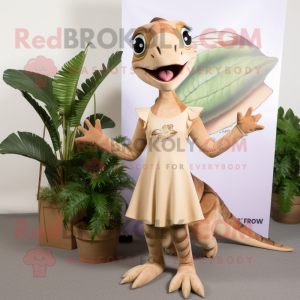 Tan Dimorphodon mascotte...