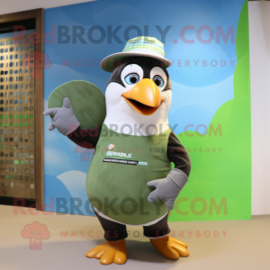 Olive Penguin mascotte...