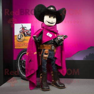 Magentafarbener Cowboy...