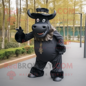 Black Bull Maskottchen...