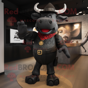 Black Bull maskot kostume...