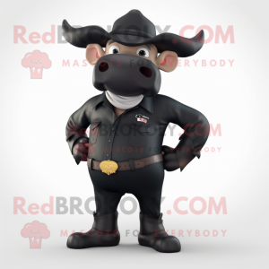 Black Bull maskot drakt...
