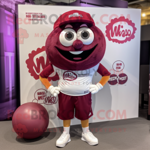 Maroon Meatballs maskot...