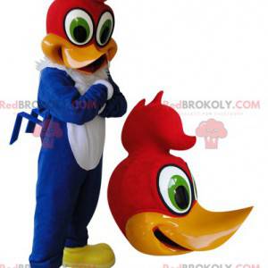 Mascotte de Woody Woodpecker célèbre pivert de dessin animé -