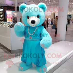 Personagem de mascote Cyan...