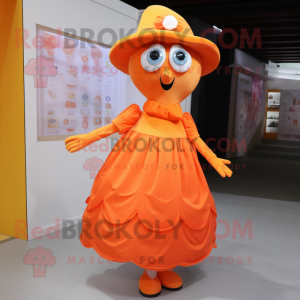 Postava maskota Orange...