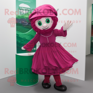 Postava maskota Magenta...