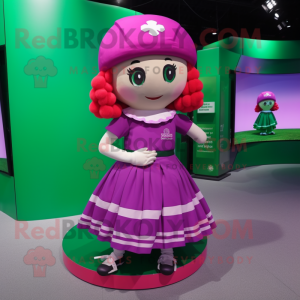 Magenta irländsk flagga...