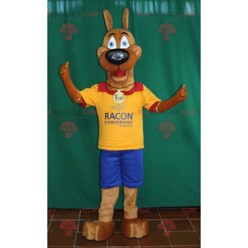 Scoobi Doo famous cartoon dog mascot - Redbrokoly.com