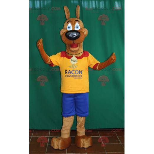 Scoobi Doo famous cartoon dog mascot - Redbrokoly.com