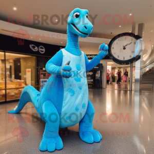 Himmelblå Brachiosaurus...