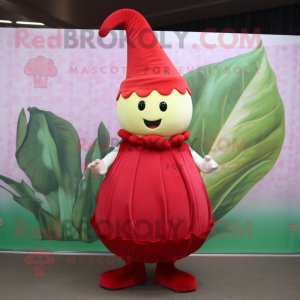 Red Turnip mascotte kostuum...