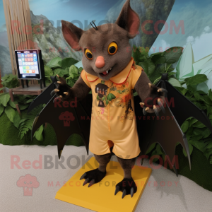 Rust Fruit Bat mascotte...