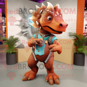 Rust Triceratops personaje...
