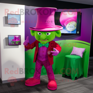 Magenta Leprechaun Hat...