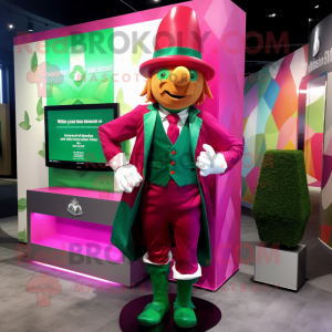 Magenta Leprechaun Hat...