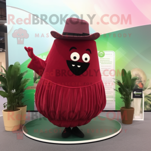 Maroon Watermelon mascotte...