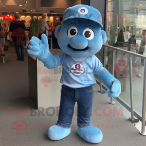 Sky Blue Guinness mascotte...