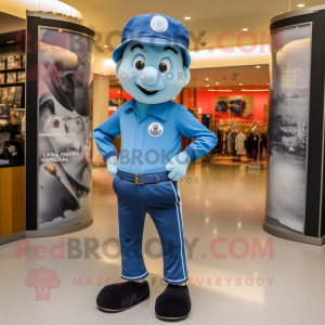 Sky Blue Guinness maskot...
