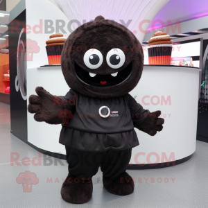 Black Cupcake mascotte...