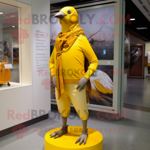 Żółty Gołąb Pasażerski w...