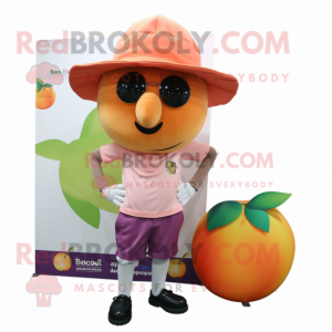 Peach Grape maskot kostume...