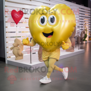 Guld Hjärtformade Ballonger...