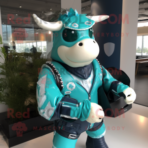 Teal Cow...
