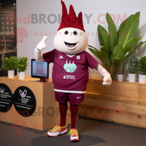 Maroon Beet mascotte...