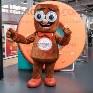 Rust Donut mascotte kostuum...