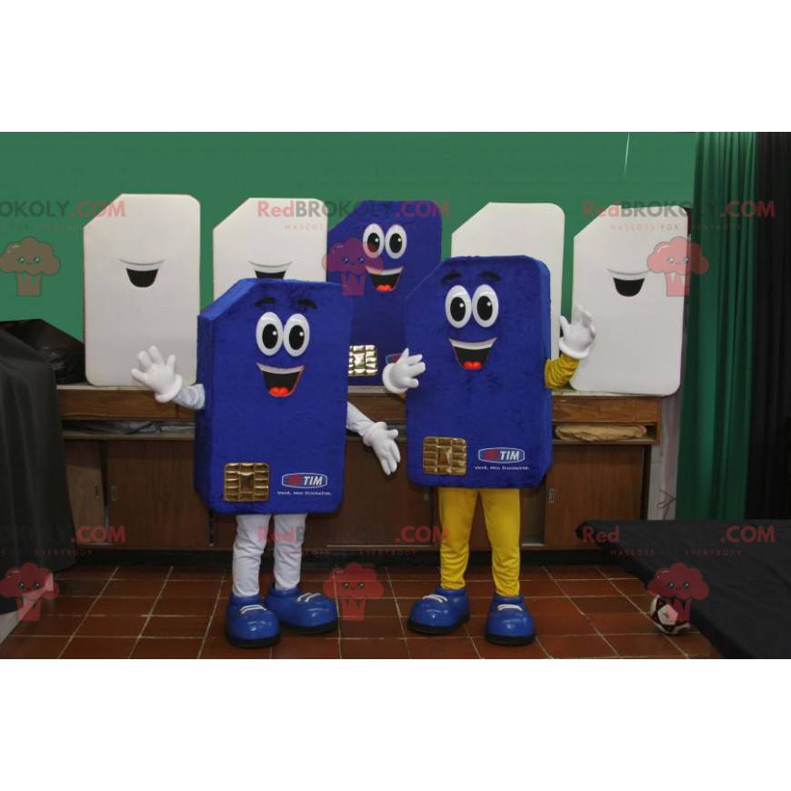 2 obří a usměvaví maskoti SIM karty - Redbrokoly.com 2 obří a usměvaví maskoti SIM karty - Redbrokoly.com