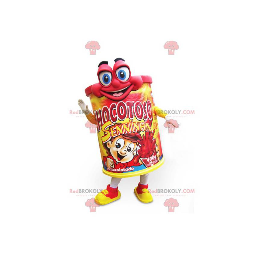 Mascot Chocotoso bebida de chocolate - Redbrokoly.com