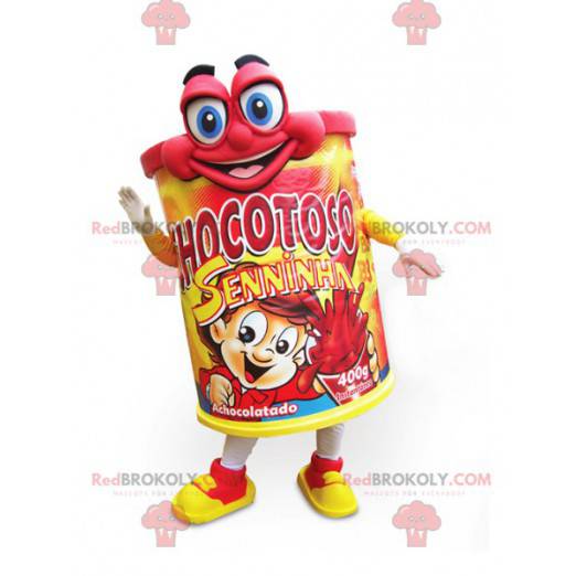 Mascot Chocotoso bebida de chocolate - Redbrokoly.com