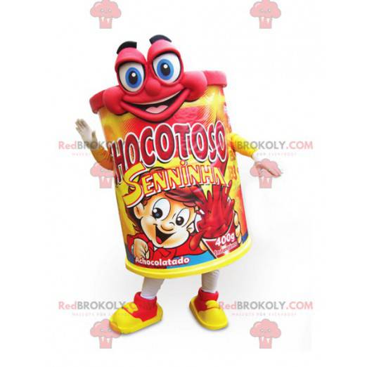 Mascot Chocotoso chokoladedrik - Redbrokoly.com