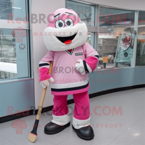 Pink Ice Hockey Stick...