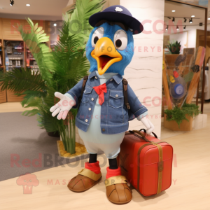 Navy Woodpecker maskot...