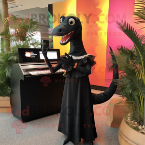 Black Coelophysis mascotte...