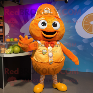 Oranje Ceviche mascotte...