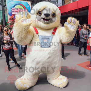 Mascotte de paresseux géant...